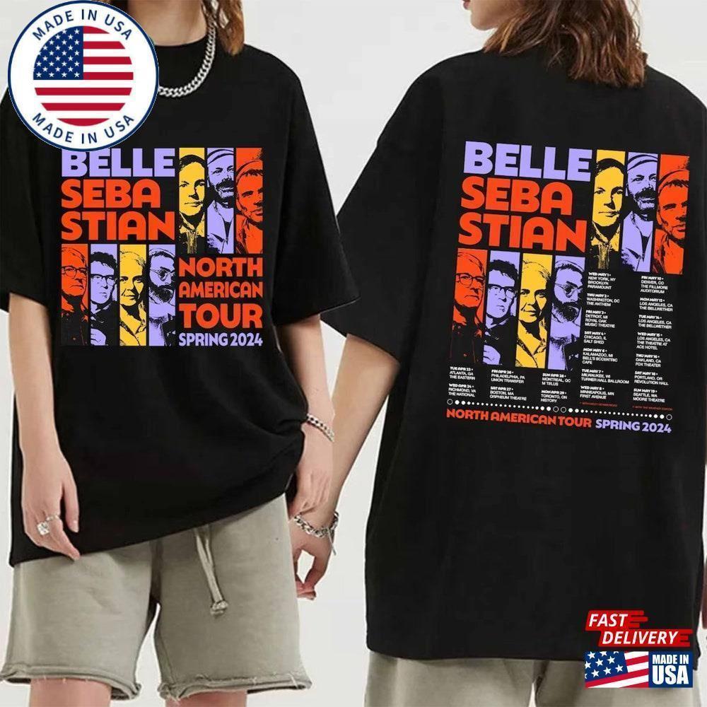 Belle And Sebastian Tour Shirt Band Fan T-Shirt 2 Sided